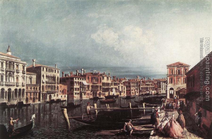 Michele Marieschi : The Grand Canal at San Geremia